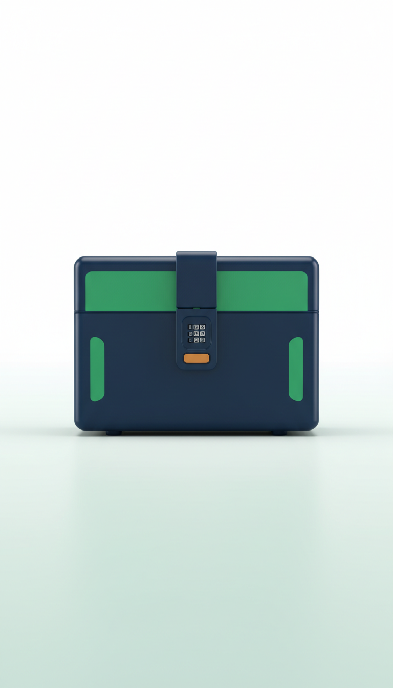 Secure Pharmaceutical Lockbox With Digital Access